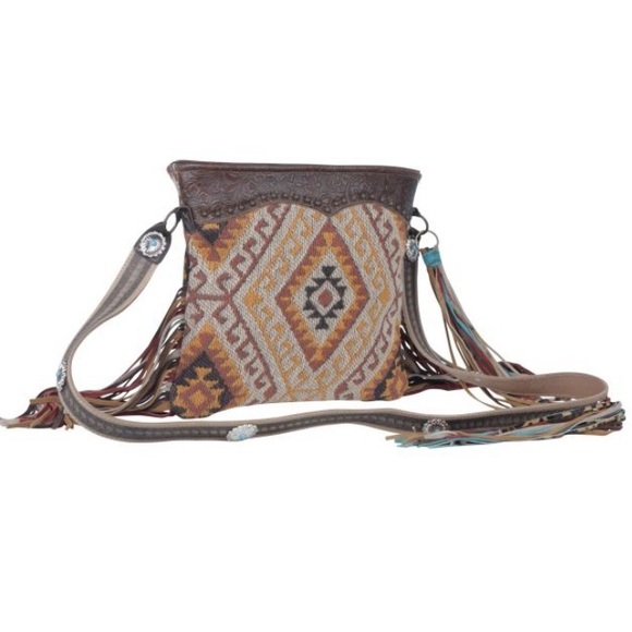 NEW Bohemian Western Tote Shoulder Bag Handbag - Picture 9 of 11